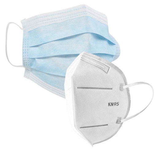 Surgical face masks and industrial PPE dust masks from AST Global Sourcing